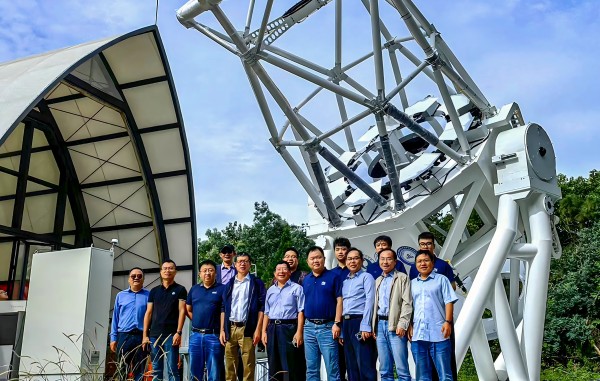 2米環(huán)形太陽望遠鏡通過現場驗收